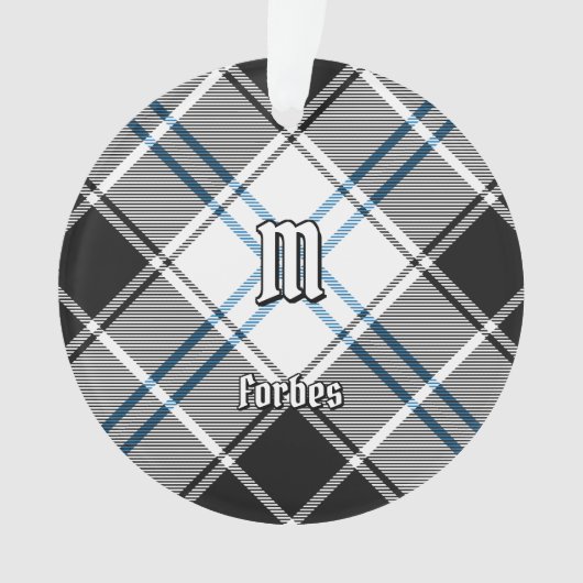 Clan Forbes Dress Tartan Ornament (voorkant)
