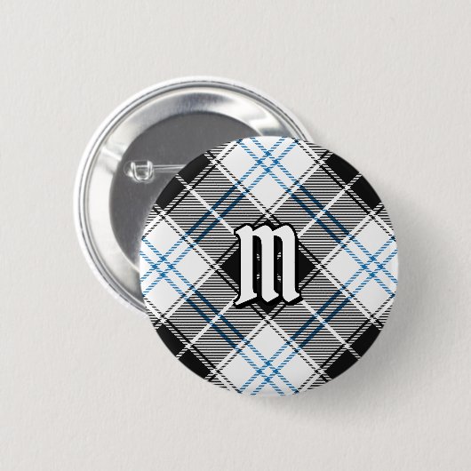 Clan Forbes Dress Tartan Ronde Button 5,7 Cm (Voorkant /achterkant)