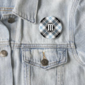 Clan Forbes Dress Tartan Ronde Button 5,7 Cm (In situ)