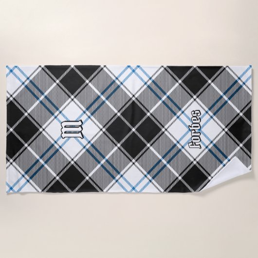 Clan Forbes Dress Tartan Strandlaken (Voorkant)