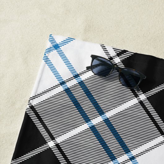 Clan Forbes Dress Tartan Strandlaken (In situ)