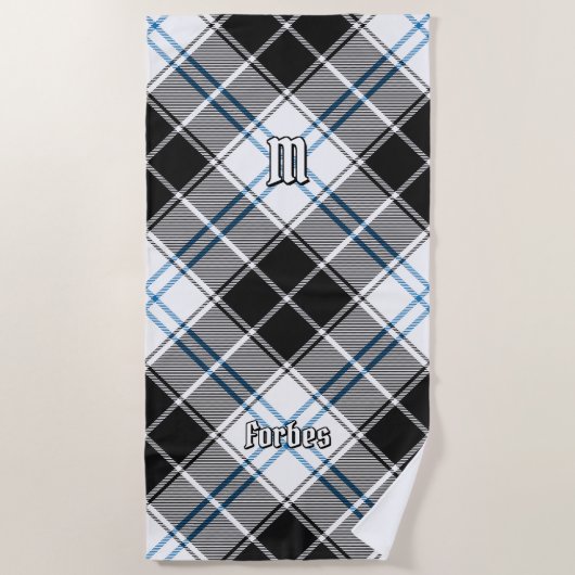 Clan Forbes Dress Tartan Strandlaken (Voorkant)