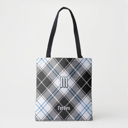 Clan Forbes Dress Tartan Tote Bag (Voorkant)
