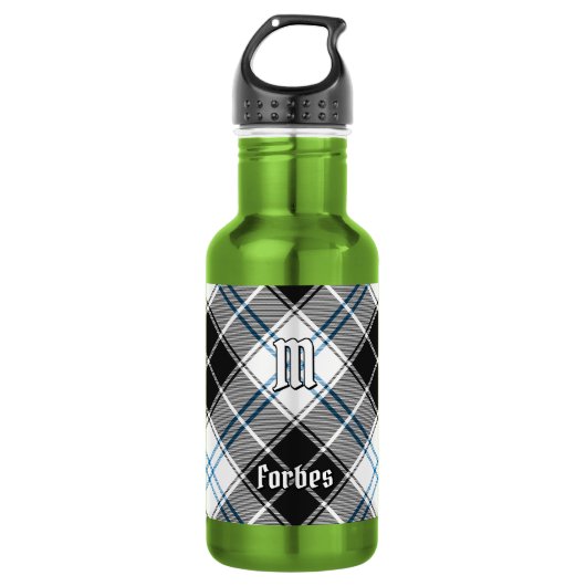 Clan Forbes Dress Tartan Waterfles (Voorkant)