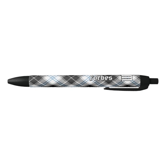 Clan Forbes Dress Tartan Zwarte Inkt Pen (Bodem)