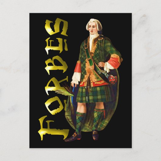 Clan Forbes Highland Dream Briefkaart (Voorkant)