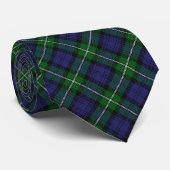 Clan Forbes Letter F Monogram Tartan Stropdas (Opgerold)