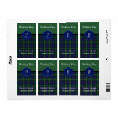 Clan Forbes Pset Wedding Mini Wine Labels (Full Sheet)