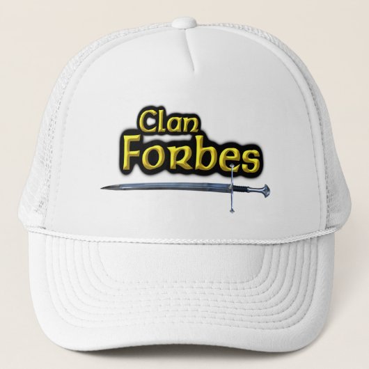 Clan Forbes Scottish Inspiration Trucker Pet (Voorkant)