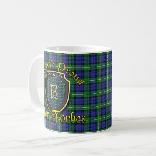 Clan Forbes Scottish Proud Cups Mokken (Voorkant links)