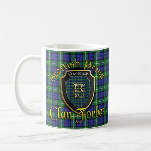 Clan Forbes Scottish Proud Cups Mokken (Links)