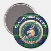 Clan Forbes Society 3" Magnet (Voorkant / Achterkant)