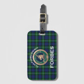 Clan Forbes Society Bagagelabel (Voorkant (verticaal))