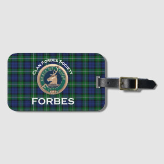 Clan Forbes Society Bagagelabel