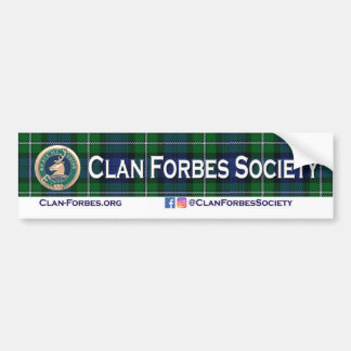 Clan Forbes Society Bumpersticker