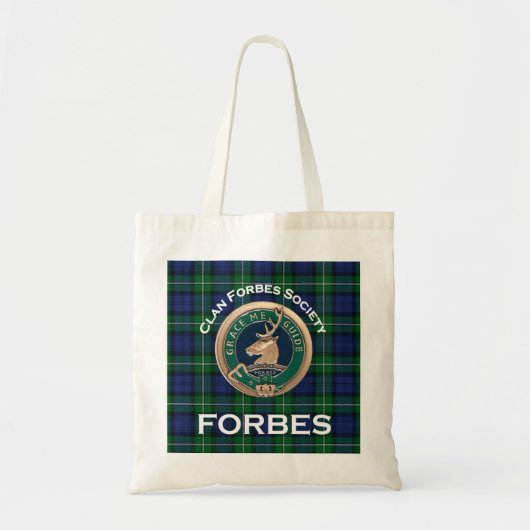 Clan Forbes Society Canvas tas (Voorkant)