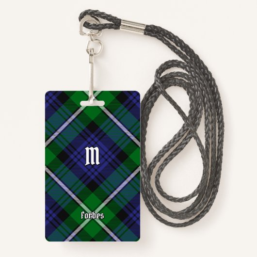 Clan Forbes Tartan Badge (Voorkant met draagriem)