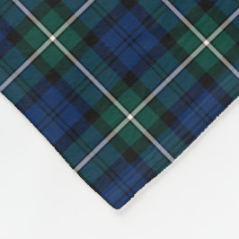 Clan Forbes Tartan Blauw en Groen Schots Plaid Fleece Deken