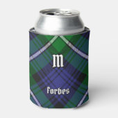 Clan Forbes Tartan Blikjeskoeler (Blikje Voorkant)