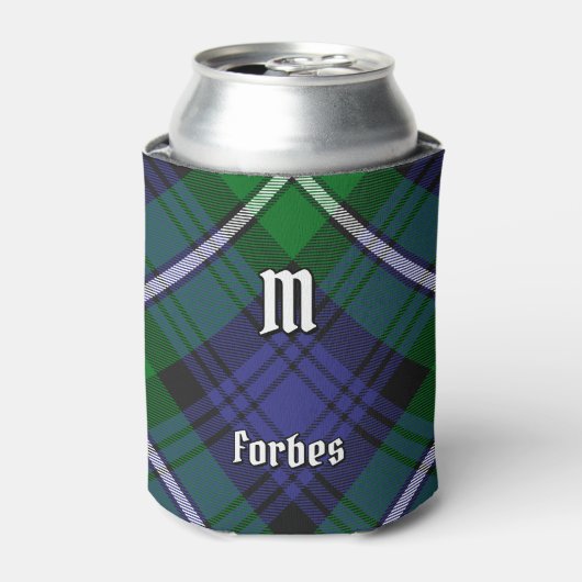 Clan Forbes Tartan Blikjeskoeler (Blikje Voorkant)