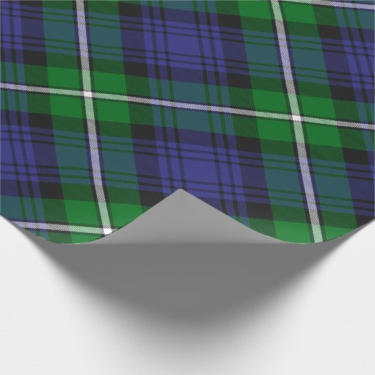 Clan Forbes Tartan Cadeaupapier (Hoek)