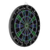 Clan Forbes Tartan Dartbord (Voorkant Links)