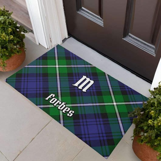 Clan Forbes Tartan Deurmat