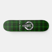 Clan Forbes Tartan en Crest Badge Persoonlijk Skateboard (Horizontaal)