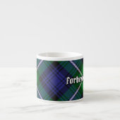 Clan Forbes Tartan Espresso Kop (Voorkant)