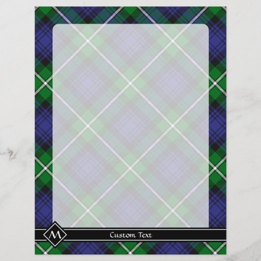 Clan Forbes Tartan Flyer (Voorkant)