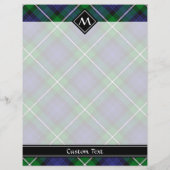 Clan Forbes Tartan Flyer (Achterkant)