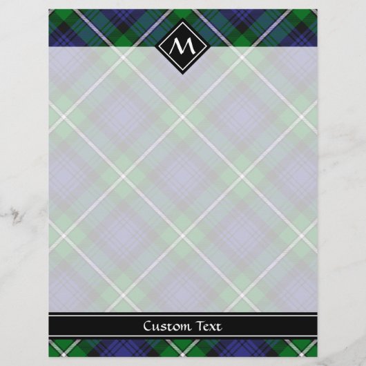 Clan Forbes Tartan Flyer (Achterkant)