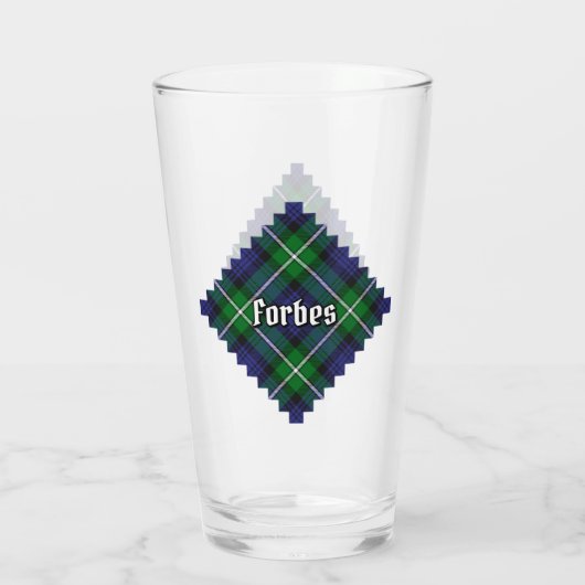 Clan Forbes Tartan Glas (Achterkant)