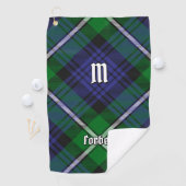 Clan Forbes Tartan Golfhanddoek (Insitu)