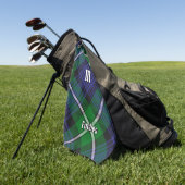 Clan Forbes Tartan Golfhanddoek (Groen)