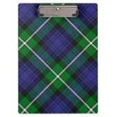Clan Forbes Tartan Klembord (Voorkant)