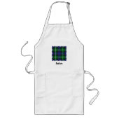 Clan Forbes Tartan Lang Schort (Voorkant)