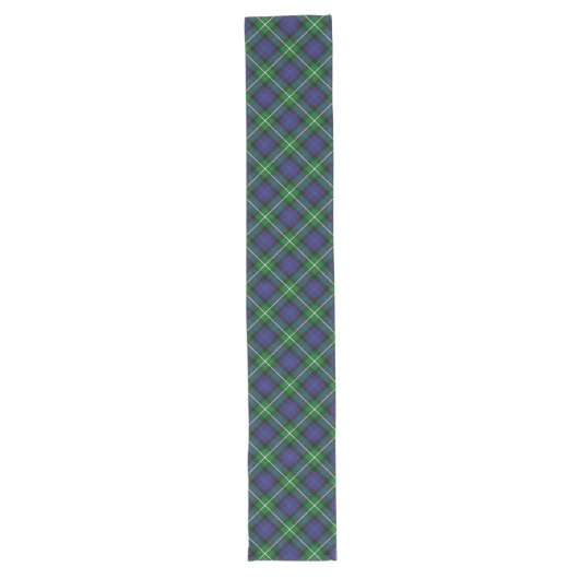 Clan Forbes Tartan Lange Tafelloper (Voorkant)