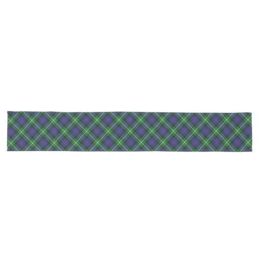 Clan Forbes Tartan Lange Tafelloper (Horizontaal)