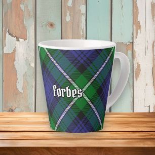 Clan Forbes Tartan Latte Mok
