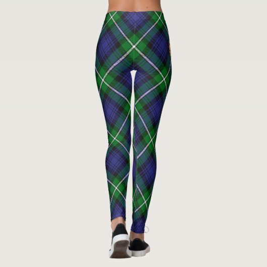 Clan Forbes Tartan Leggings (Achterkant)