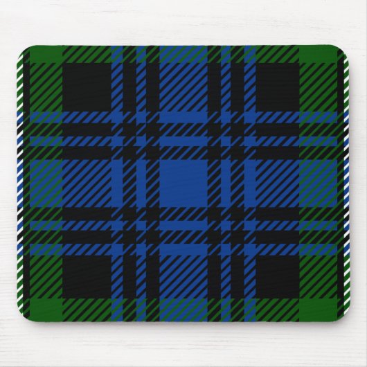 Clan Forbes Tartan Muismat (Voorkant)