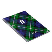 Clan Forbes Tartan Notitieboek (Rechterzijde)