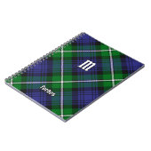 Clan Forbes Tartan Notitieboek (Linkerzijde)