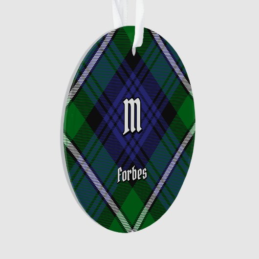 Clan Forbes Tartan Ornament (voorkant)