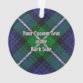 Clan Forbes Tartan Ornament (achterkant)