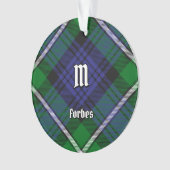 Clan Forbes Tartan Ornament (voorkant)