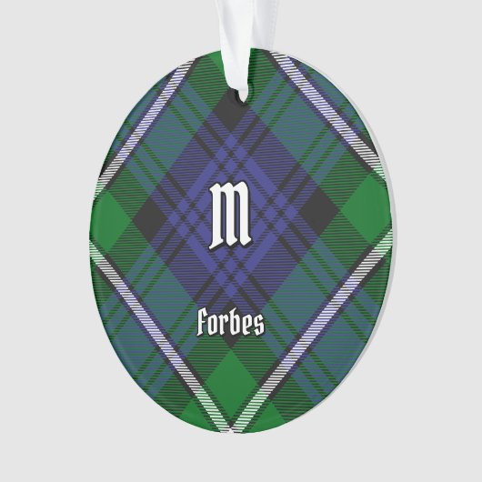 Clan Forbes Tartan Ornament (voorkant)