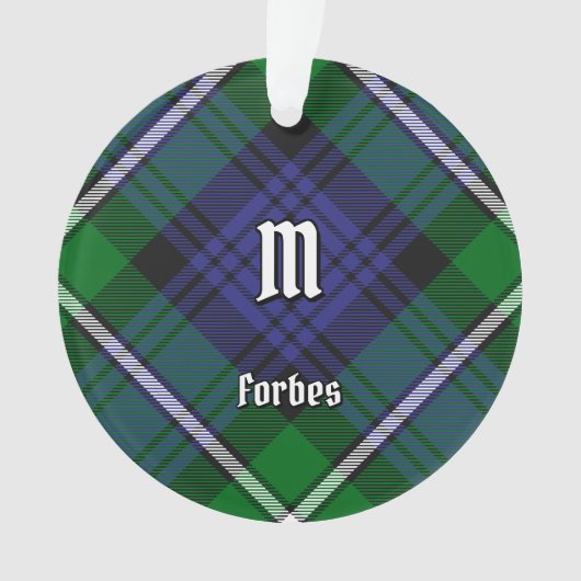 Clan Forbes Tartan Ornament (voorkant)