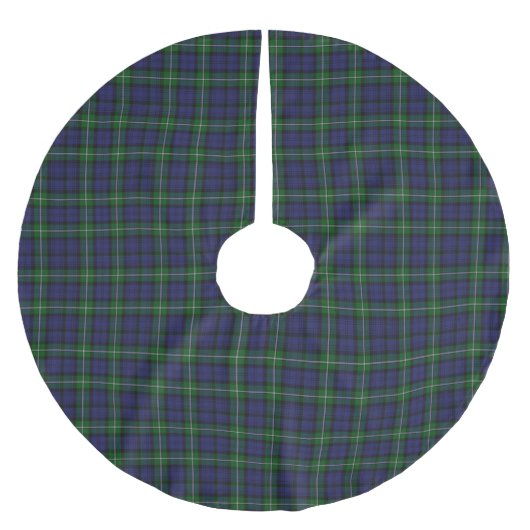 Clan Forbes Tartan Pset Tree Skirt Kerstboom Rok (Voorkant)